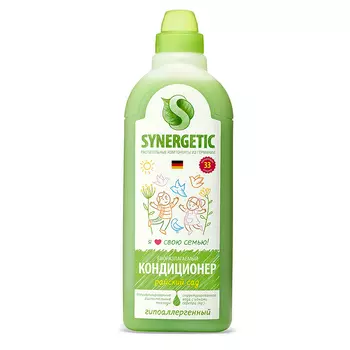 Кондиционер для белья SYNERGETIC Райский сад 1000 мл