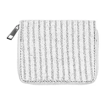 Кошелек LADY PINK деревянный серебряный маленький