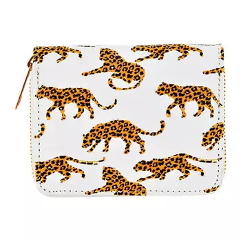 Кошелек LADY PINK маленький с тиграми