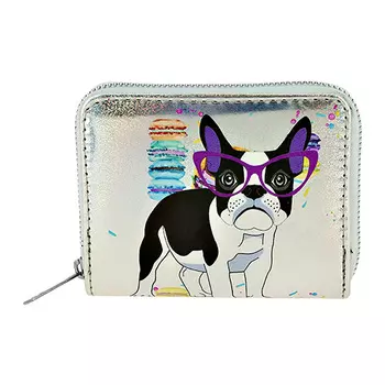 Кошелек LADY PINK маленький Собака в очках