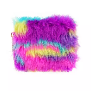 Кошелек LADY PINK меховой