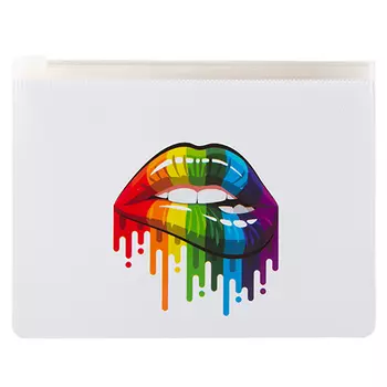 Кошелек на молнии KAMCITY POP ART Rainbow lips