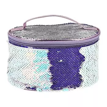 Косметичка-чемоданчик LADY PINK сиреневая