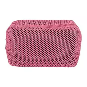 Косметичка из меша LADY PINK розовая