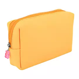 Косметичка из неопрена LADY PINK с мишкой, желтая