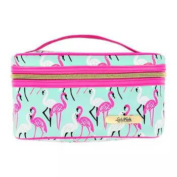 Косметичка квадратная LADY PINK MUST HAVE LIMITED Flamingo