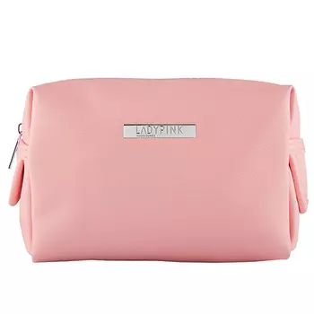 Косметичка LADY PINK BASIC must have квадратная розовая