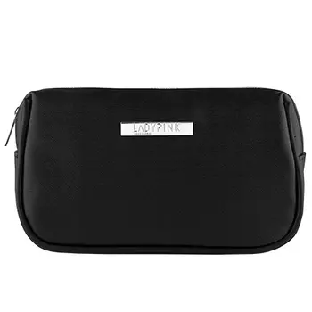Косметичка must have прямоугольная LADY PINK BASIC черная