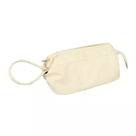 Косметичка LADY PINK большая вместительная бежевая