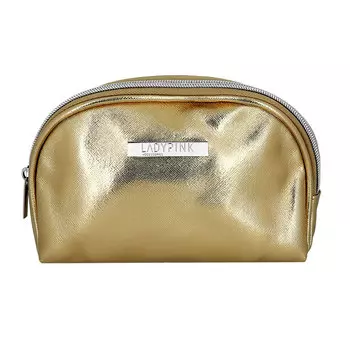 Косметичка LADY PINK LIMITED COLOR must have овальная цвет золотой
