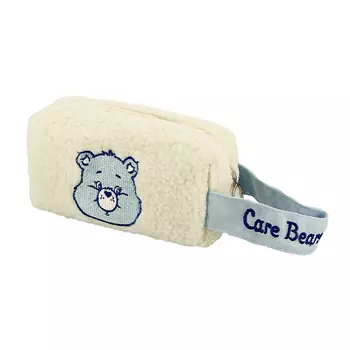 Косметичка LADY PINK плюшевая голубая