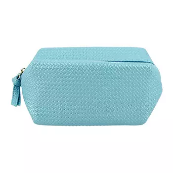 Косметичка LADY PINK прямоугольная голубая