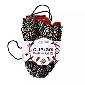 Косметичка-мешочек для хранения косметики LADY PINK