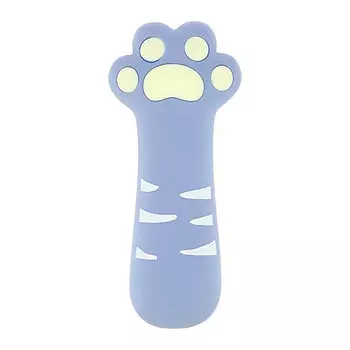 Косметичка-пенал LADY PINK силиконовая в форме лапы сиреневая