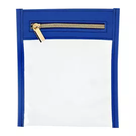 Косметичка плоская LADY PINK синяя