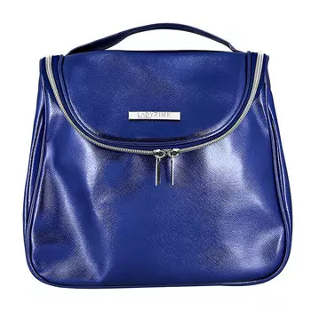 Косметичка-сундучок LADY PINK LIMITED COLOR must have цвет синий металлик