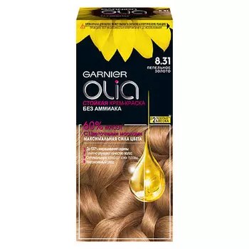 Краска для волос GARNIER OLIA тон 8.31 Пепельное золото