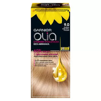 Краска для волос GARNIER OLIA тон 9.0 Очень светло-русый