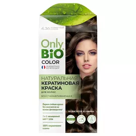 Краска для волос ONLY BIO COLOR Кератиновая Эффектный мокко 50 мл