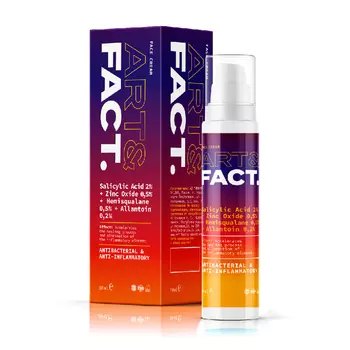 Крем-актив для лица ART & FACT для проблемной кожи и точечного действия 30 мл