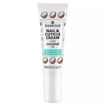 Крем для ногтей и кутикулы ESSENCE NAIL &amp; CUTICLE CREAM с кокосовым маслом 8 мл
