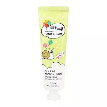 Крем для рук ESFOLIO с экстрактом секрета улитки 50 г
