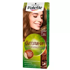 Крем-краска для волос PALETTE ФИТОЛИНИЯ тон 560 7-60 Мускатный Орех 50 мл
