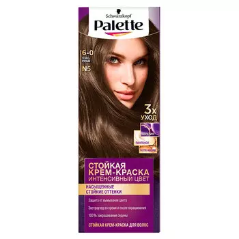 Краска для волос PALETTE тон N5 Темно-русый 6-0 50 мл