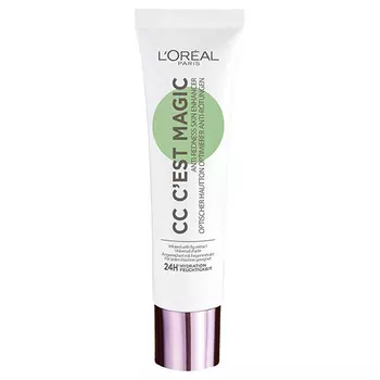 Крем тональный для лица LOREAL CC CEST MAGIC цветокорректирующий