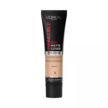 Крем тональный для лица LOREAL INFAILLIBLE MATTE 32H тон 25