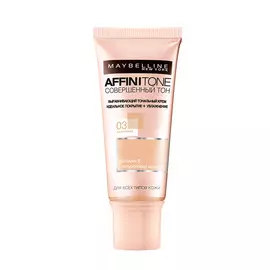 Крем тональный для лица MAYBELLINE AFFINITONE тон 03 светло-бежевый