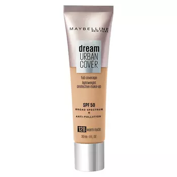 Крем тональный для лица MAYBELLINE DREAM URBAN COVER тон 128
