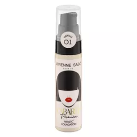 Крем тональный для лица VIVIENNE SABO CABARET PREMIERE ARTISTIC FOUNDATION тон 01 vanille