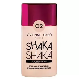 Крем тональный для лица VIVIENNE SABO SHAKA SHAKA тон 02 с натуральным блюр эффектом