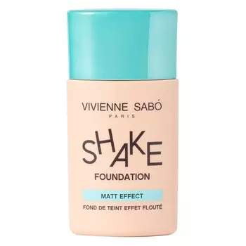 Крем тональный для лица VIVIENNE SABO SHAKE FOUNDATION MATT матирующий тон 02