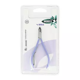 Кусачки для кутикулы MORITZ WAVE с одинарной пружиной 6 мм