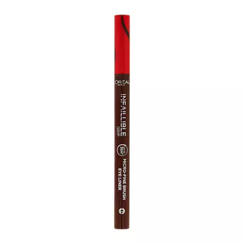 Лайнер для глаз LOREAL INFAILLIBLE MICRO-FINE EYE LINER тон 02 smokey earth