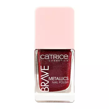 Лак для ногтей CATRICE BRAVE METALLICS NAIL POLISH тон 04 винный 10,5 мл