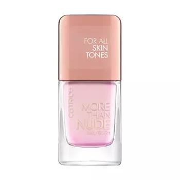 Лак для ногтей CATRICE MORE THAN NUDE тон 08 shine pink like a… розовый