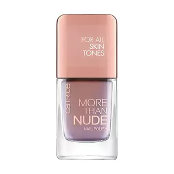 Лак для ногтей CATRICE MORE THAN NUDE тон 09 brownie not blondie! сиреневый