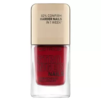 Лак для ногтей CATRICE STRONGER NAILS STRENGTHENING NAIL LACQUER тон 08 solid red 10,5 мл