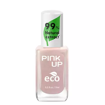 Лак для ногтей PINK UP ECO тон 07 с натуральными ингредиентами 11 мл