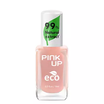 Лак для ногтей PINK UP ECO тон 09 с натуральными ингредиентами 11 мл