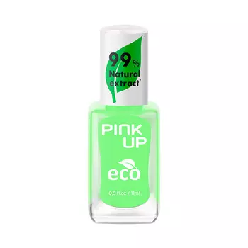 Лак для ногтей PINK UP ECO тон 13 с натуральными ингредиентами 11 мл