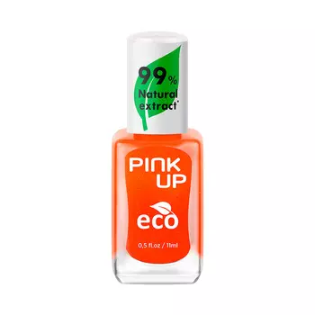 Лак для ногтей PINK UP ECO тон 16 с натуральными ингредиентами 11 мл