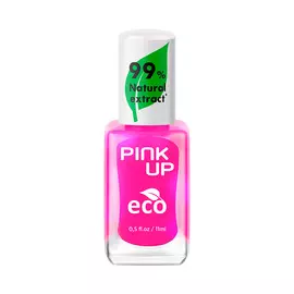 Лак для ногтей PINK UP ECO тон 17 с натуральными ингредиентами 11 мл
