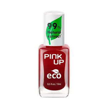 Лак для ногтей PINK UP ECO тон 20 с натуральными ингредиентами 11 мл