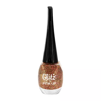 Лак для ногтей PINK UP LIMITED GLITZ тон 08 10 мл