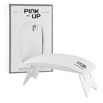 Лампа для полимеризации гель-лака UV/LED PINK UP PRO mini white