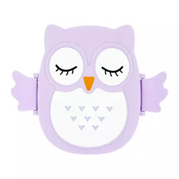 Ланч-бокс FUN OWL violet 16 см